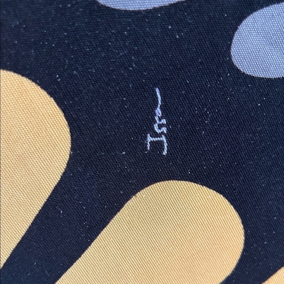 Issa London Multi-Color Print Gathered at Side 100% Silk Knit Dress - Picture 7 of 11